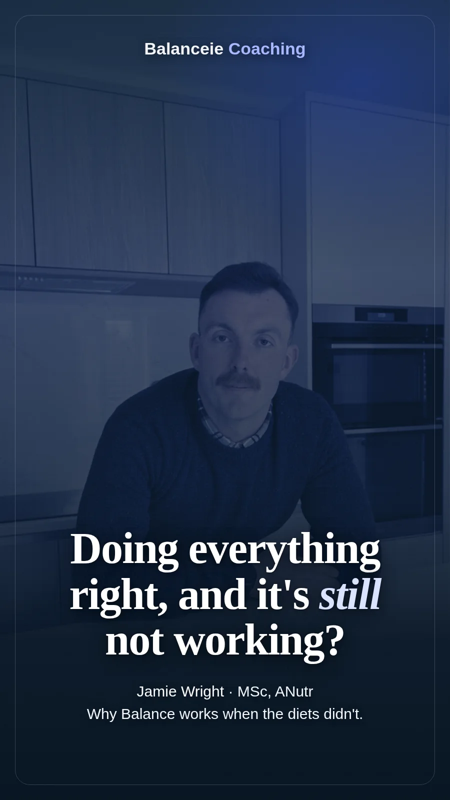 Jamie Wright explains the Balance approach